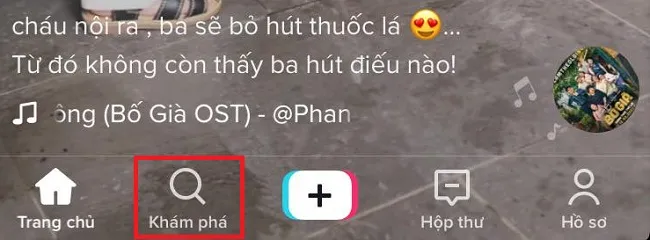 cach tim lai nhung video tiktok da xem nhanh