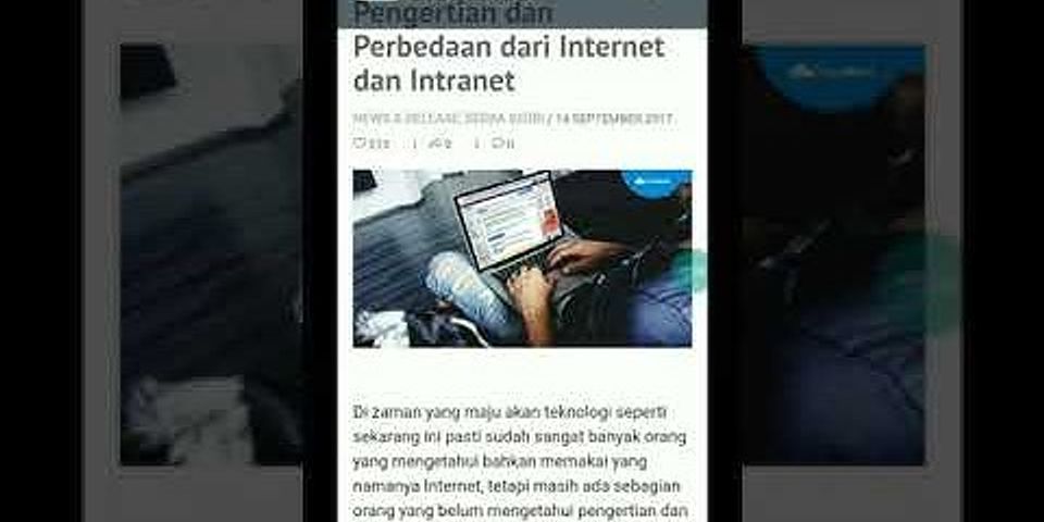 10 Perbedaan Internet Dan Intranet