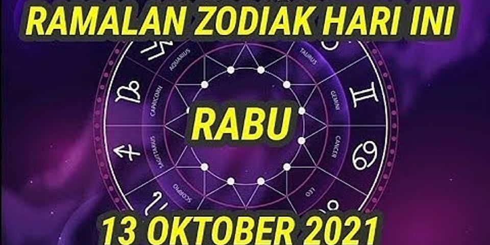 13 Oktober Zodiak apa
