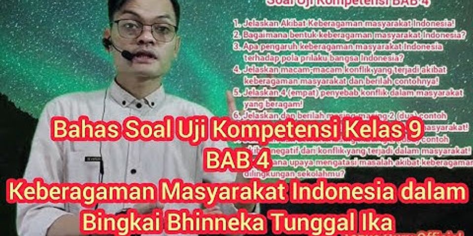 4 Apa pengaruh keberagaman masyarakat Indonesia terhadap pola perilaku bangsa Indonesia?