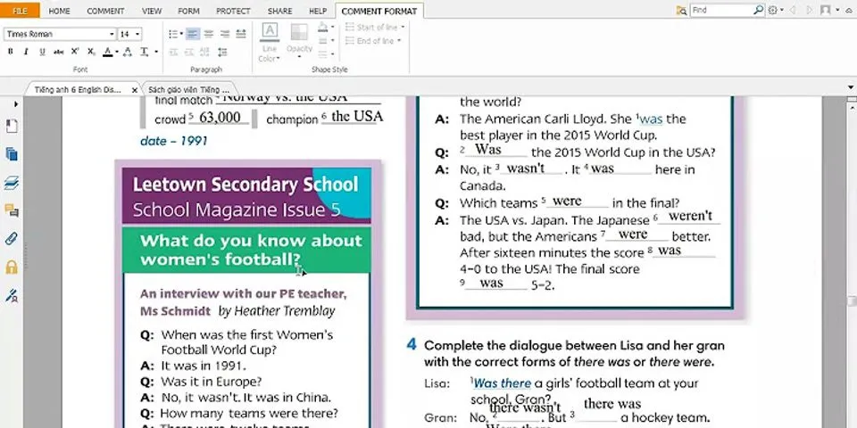 6.4 grammar - unit 6. a question of sport – tiếng anh 6 – english discovery