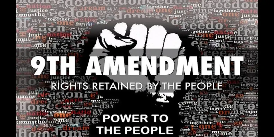 9th amendment là gì - Nghĩa của từ 9th amendment