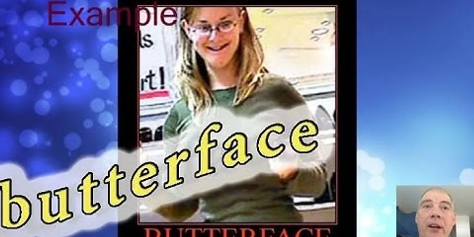 a butterface là gì - Nghĩa của từ a butterface