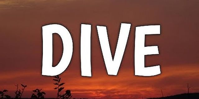 a dive là gì - Nghĩa của từ a dive