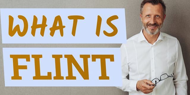 a flint là gì - Nghĩa của từ a flint