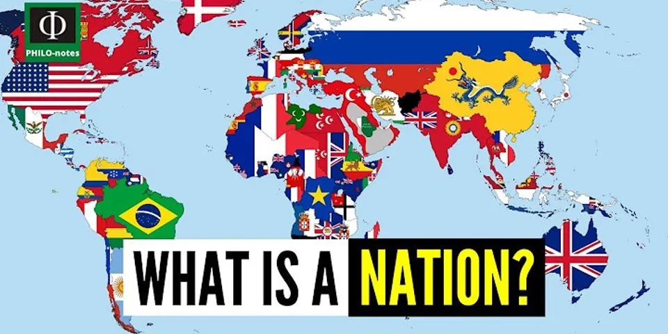 a nation là gì - Nghĩa của từ a nation