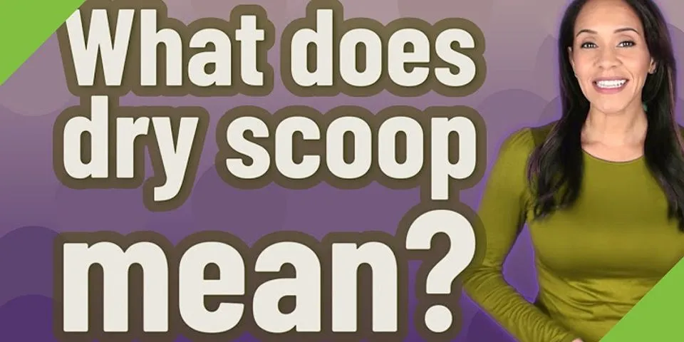 a scoop là gì - Nghĩa của từ a scoop
