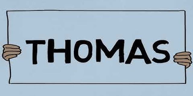 a thomas là gì - Nghĩa của từ a thomas