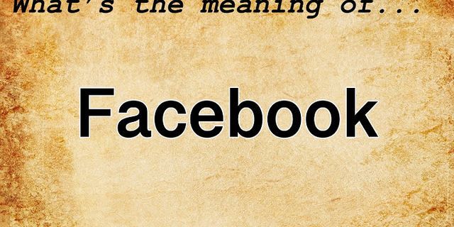 about facebook là gì - Nghĩa của từ about facebook