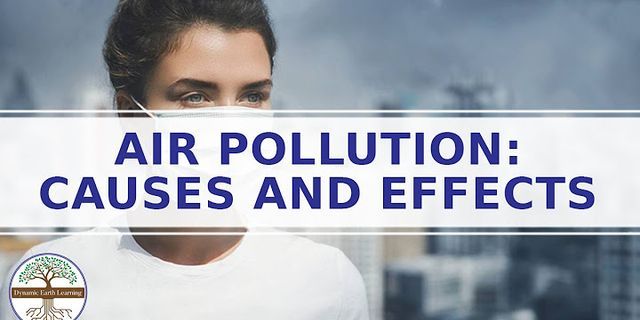 air pollution là gì - Nghĩa của từ air pollution