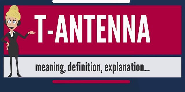 antenna là gì - Nghĩa của từ antenna