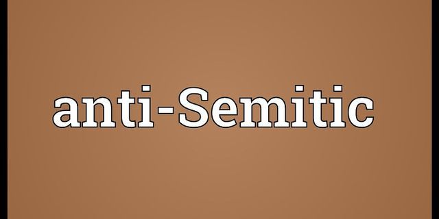 anti-semetic là gì - Nghĩa của từ anti-semetic