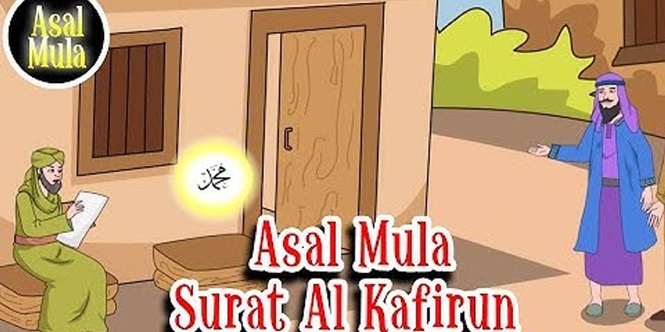Apa larangan di dalam surat Al Kafirun?