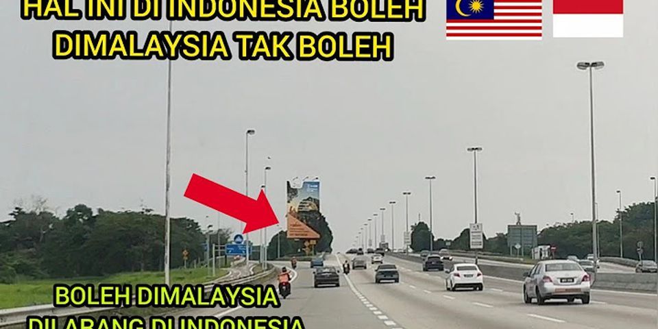 Apa perbedaan Indonesia dan Malaysia