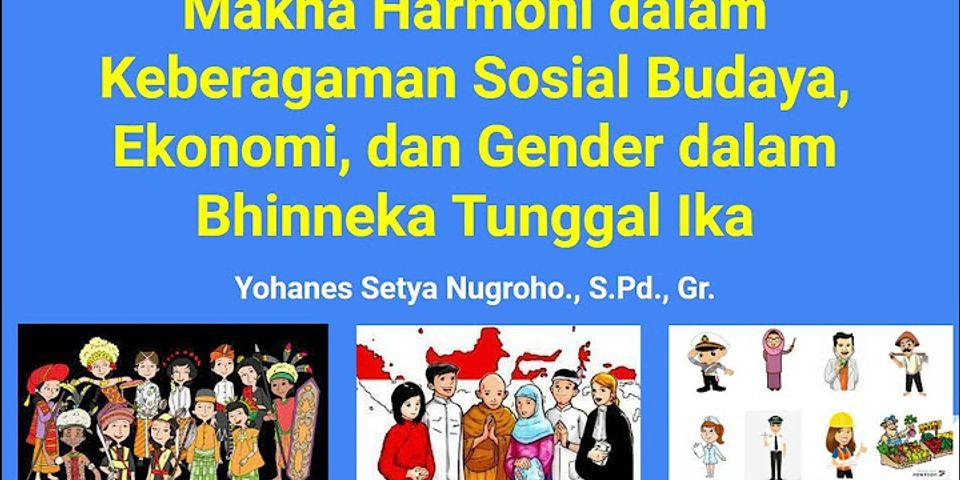 Apa saja faktor pendukung keberagaman sosial dan budaya di Indonesia