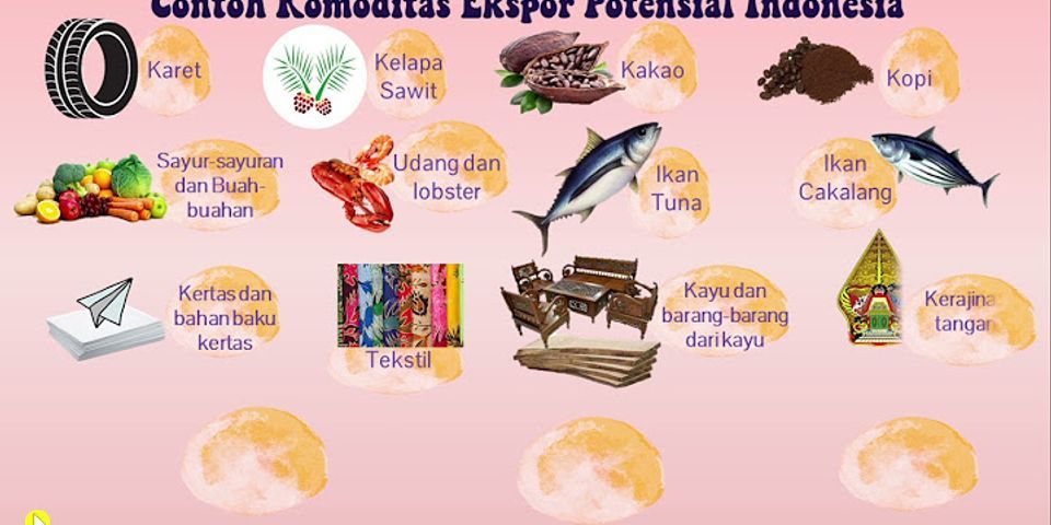 Apa tujuan Indonesia melakukan kegiatan ekspor?
