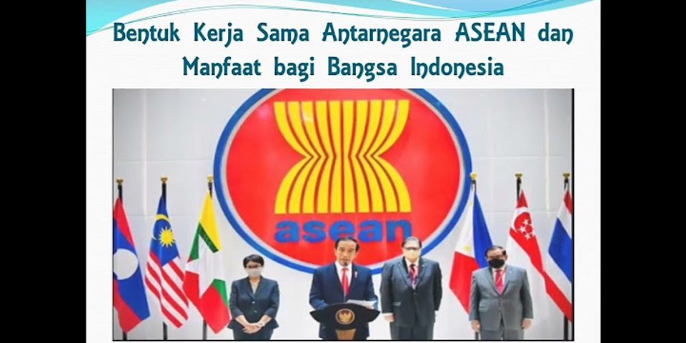 Apa tujuan kerjasama dalam bidang politik dan keamanan di ASEAN