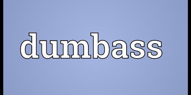 average dumbass là gì - Nghĩa của từ average dumbass