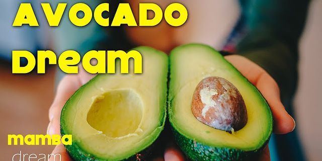 avocado là gì - Nghĩa của từ avocado