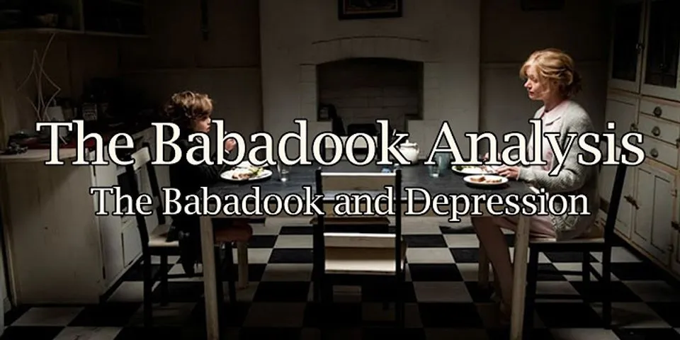 babadook là gì - Nghĩa của từ babadook