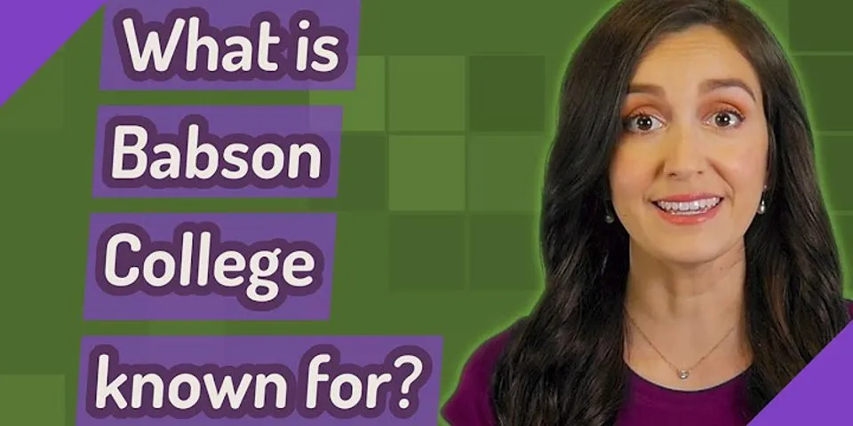 babson college là gì - Nghĩa của từ babson college