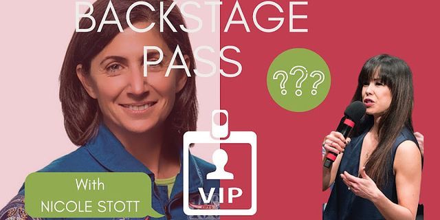 backstage pass là gì - Nghĩa của từ backstage pass