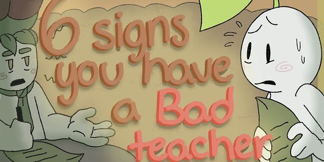 bad teacher là gì - Nghĩa của từ bad teacher