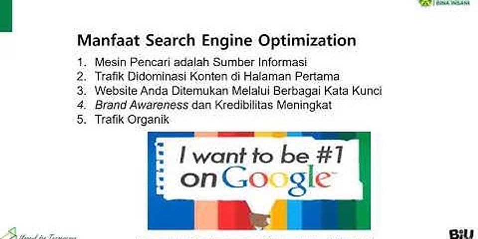 Bagaimana caranya agar search engine bisa optimal digunakan untuk pemasaran online?