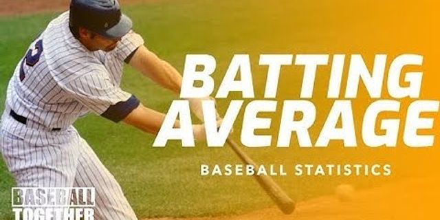 batting average là gì - Nghĩa của từ batting average