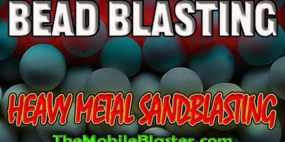 bead blaster là gì - Nghĩa của từ bead blaster