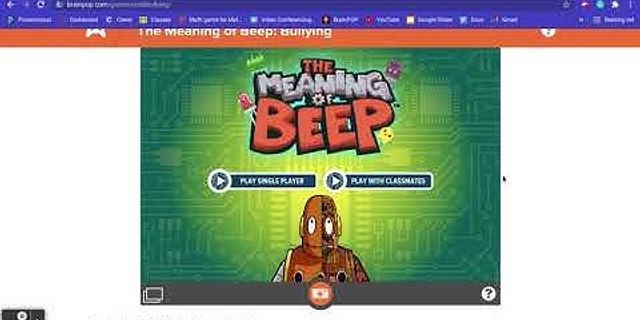 beep beep beep là gì - Nghĩa của từ beep beep beep