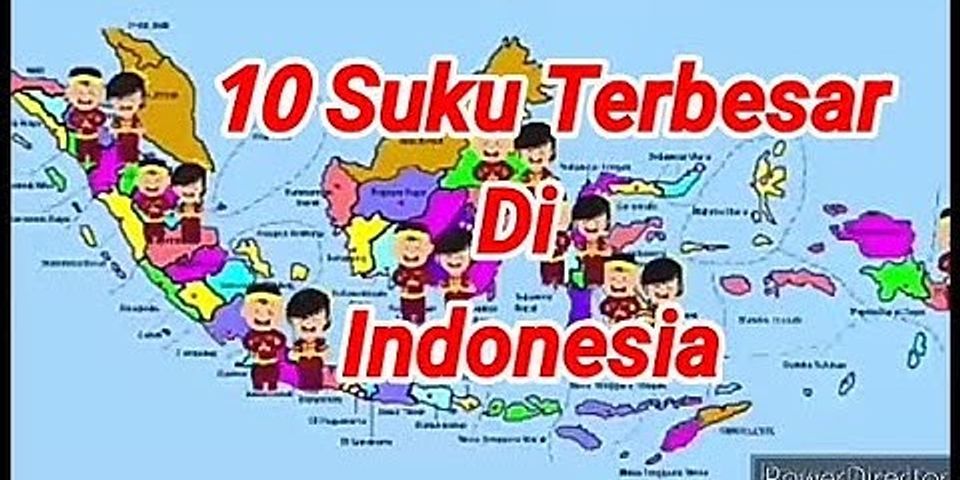 Berapa macam suku di Indonesia?