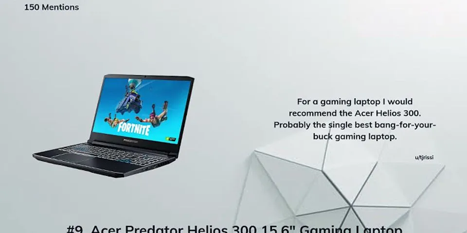 Best laptop for gaming and work Reddit