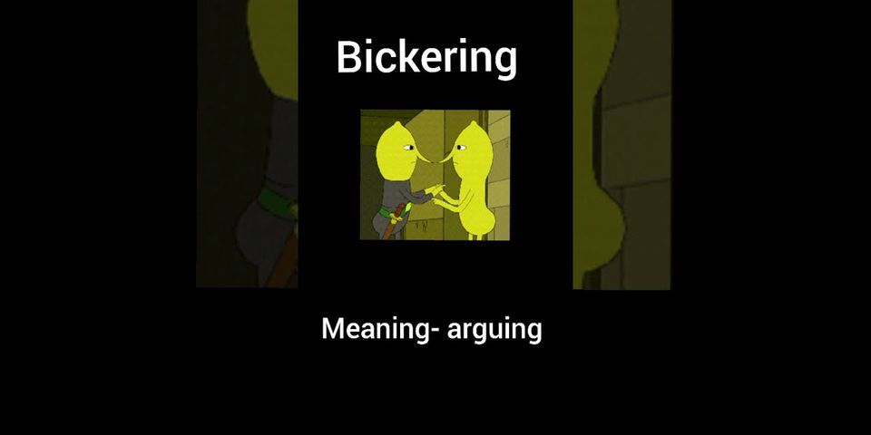 bickering là gì - Nghĩa của từ bickering