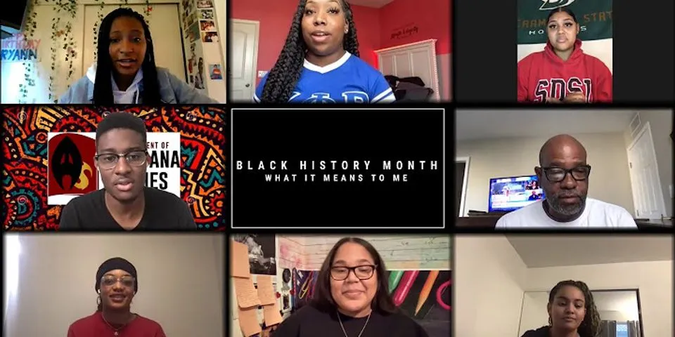 black history month là gì - Nghĩa của từ black history month