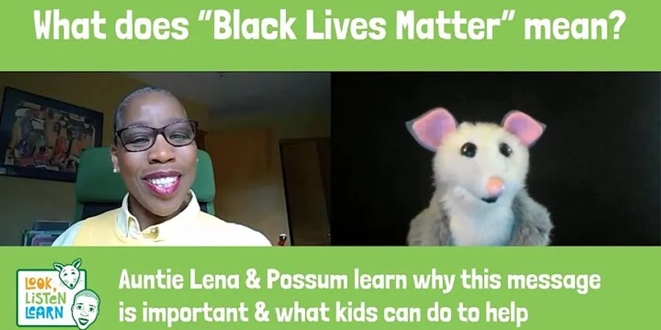 black lives matter là gì - Nghĩa của từ black lives matter