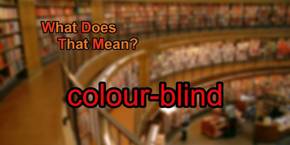 blind là gì - Nghĩa của từ blind