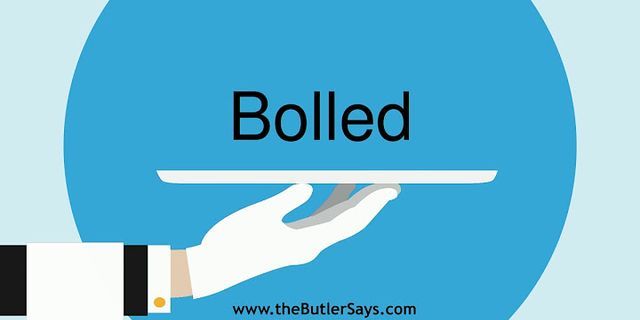 bolled là gì - Nghĩa của từ bolled