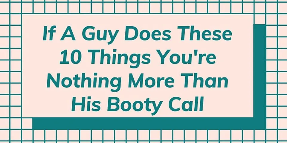 booty calls là gì - Nghĩa của từ booty calls