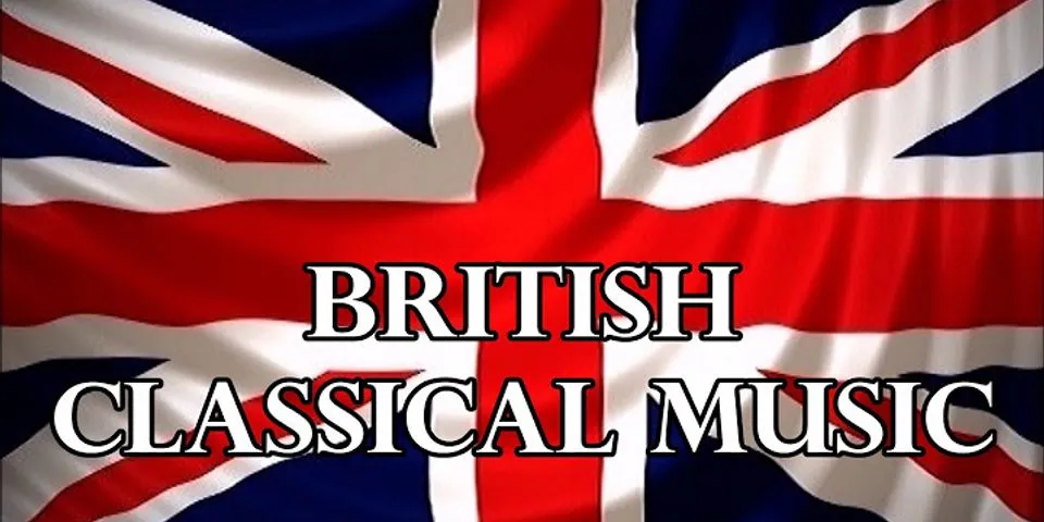 british music là gì - Nghĩa của từ british music
