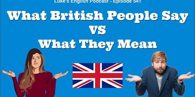 british people là gì - Nghĩa của từ british people