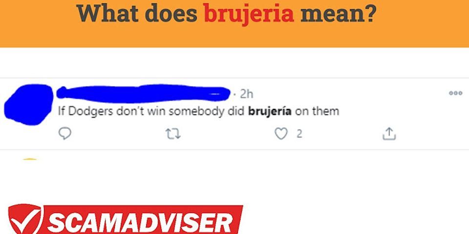 brujeria là gì - Nghĩa của từ brujeria