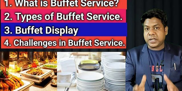 buffet là gì - Nghĩa của từ buffet