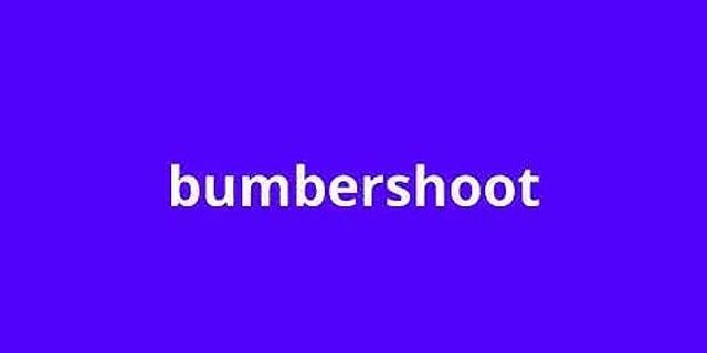 bumbershoot là gì - Nghĩa của từ bumbershoot
