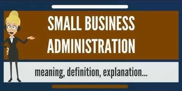 business administration là gì - Nghĩa của từ business administration