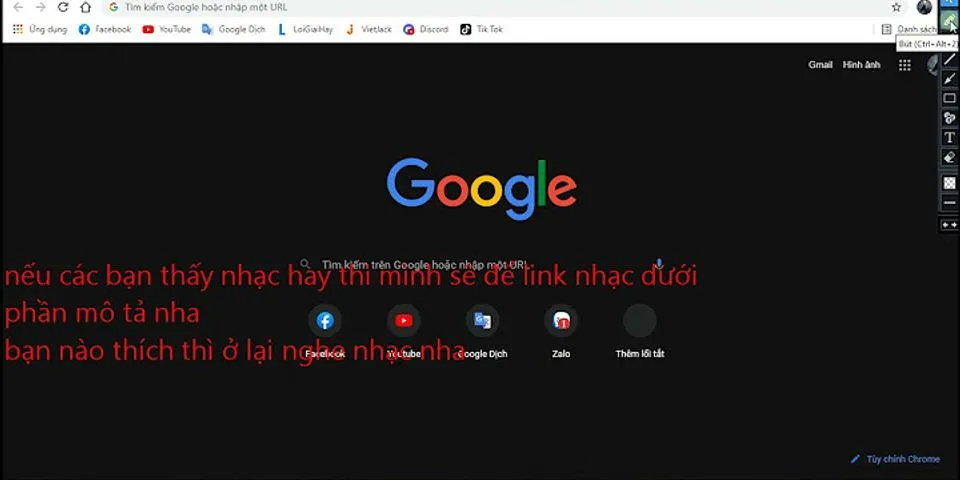 Cách đổi giao diện Google thanh màu đen trên máy tính
