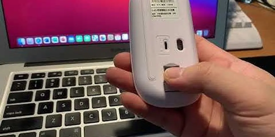 Cách kết nối chuột không dây fuhlen với laptop
