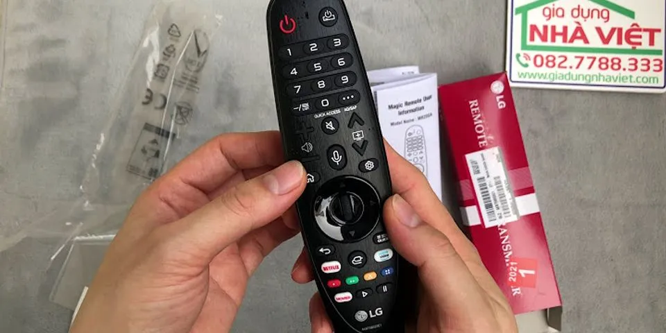 Cách kết nối chuột không dây với tivi LG