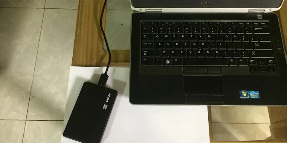 Cách kết nối ổ cứng với máy tính