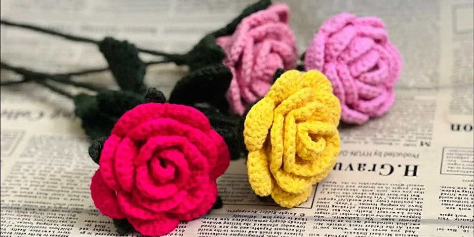 cách đan len làm đồ handmade